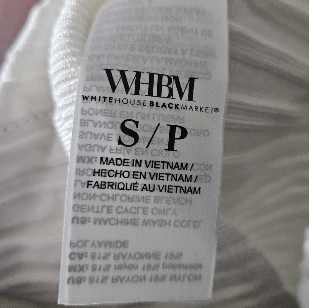 White House Black Market Ribbed Turtleneck Size S - Picture 2 of 13